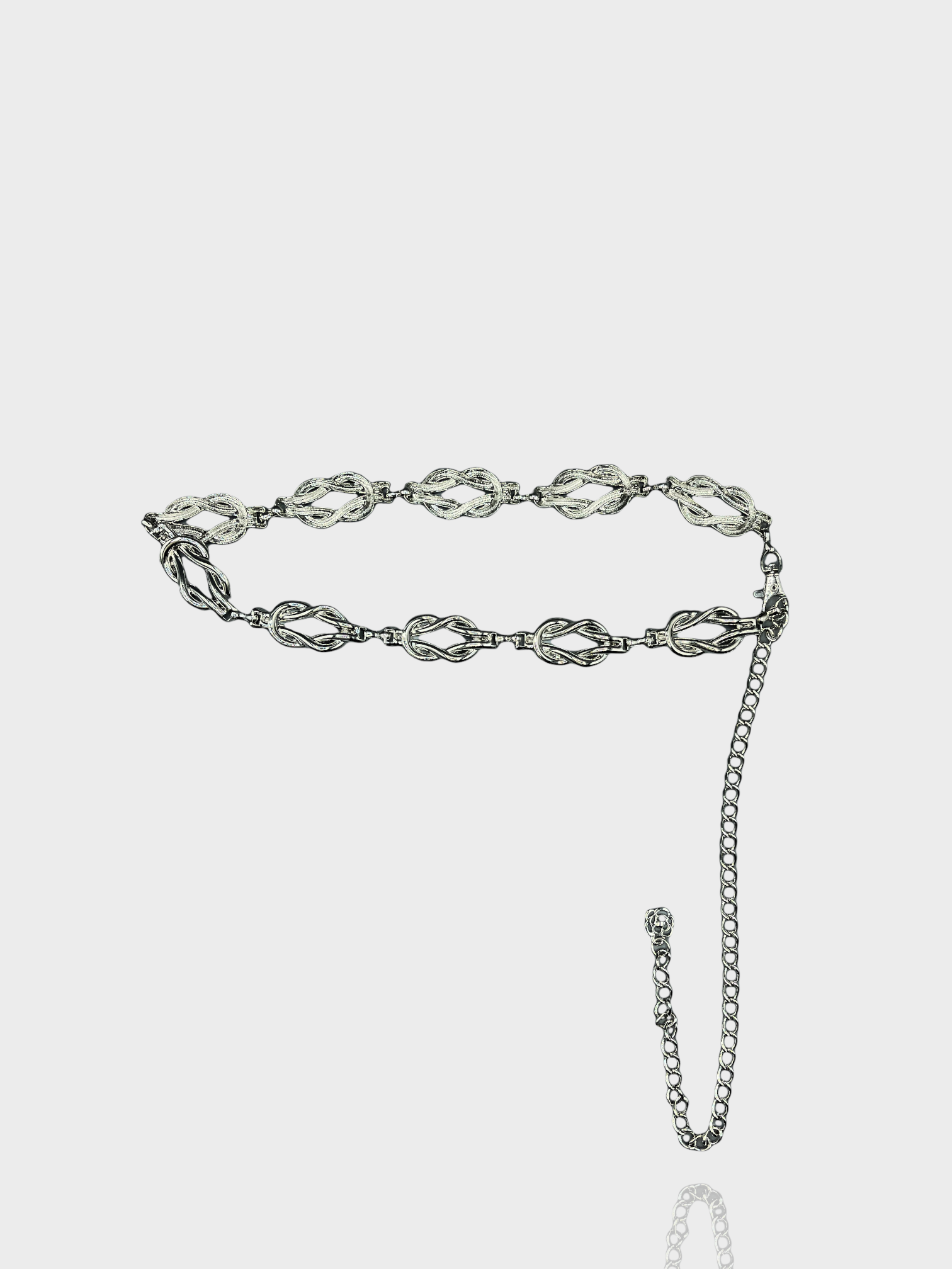 Cintura a catena silver