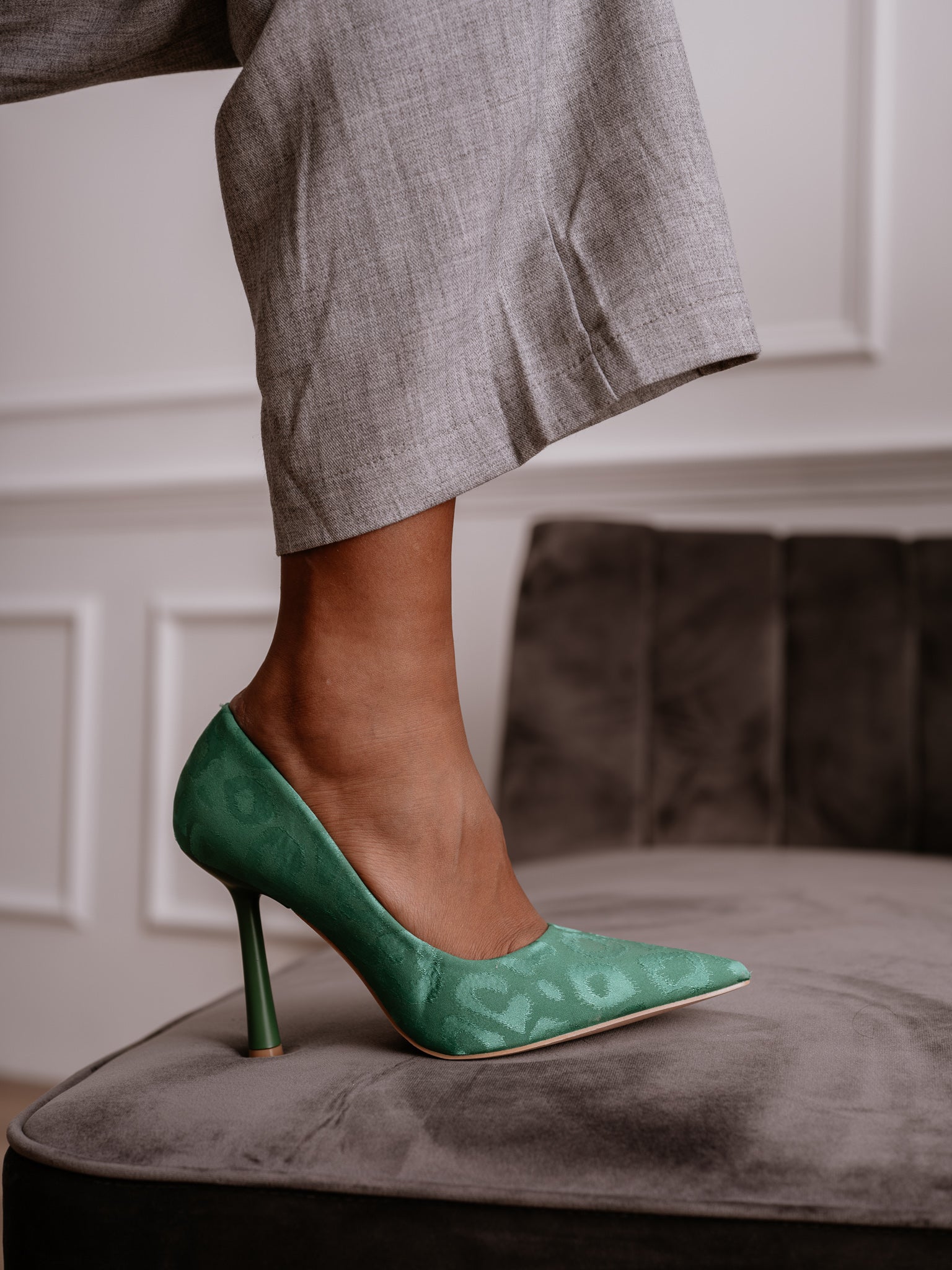 Décolleté animalier