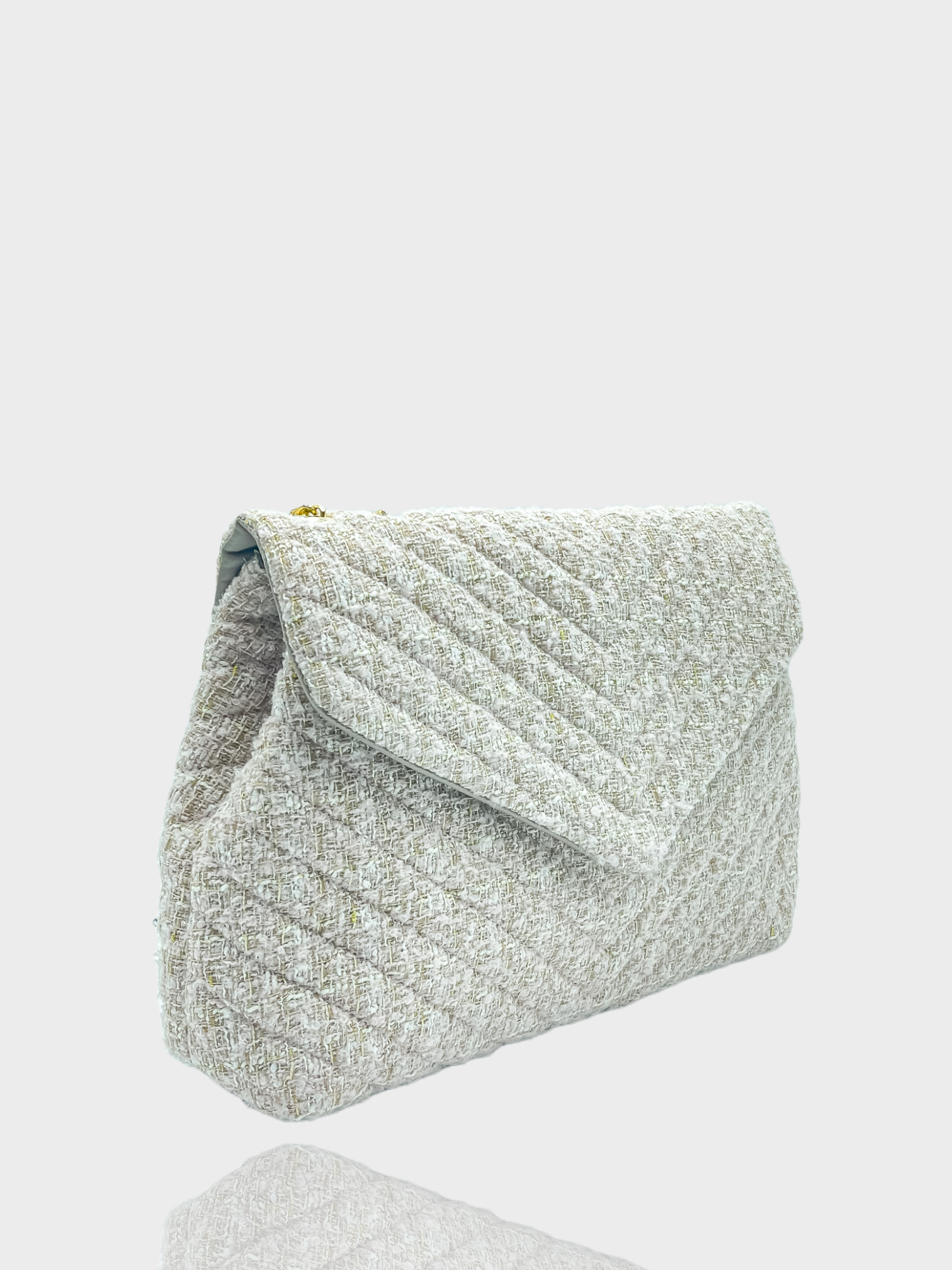 Tweed -Umhängetasche