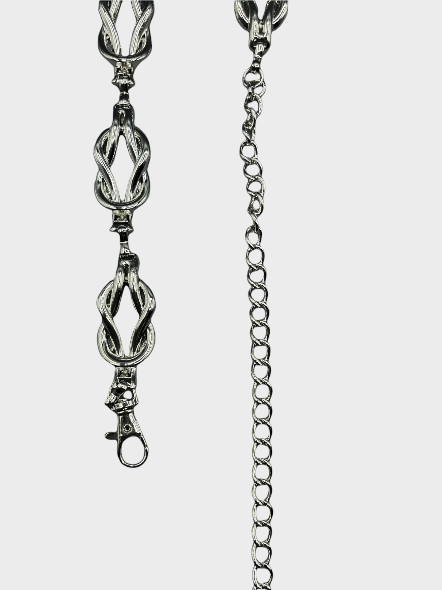 Cintura a catena silver