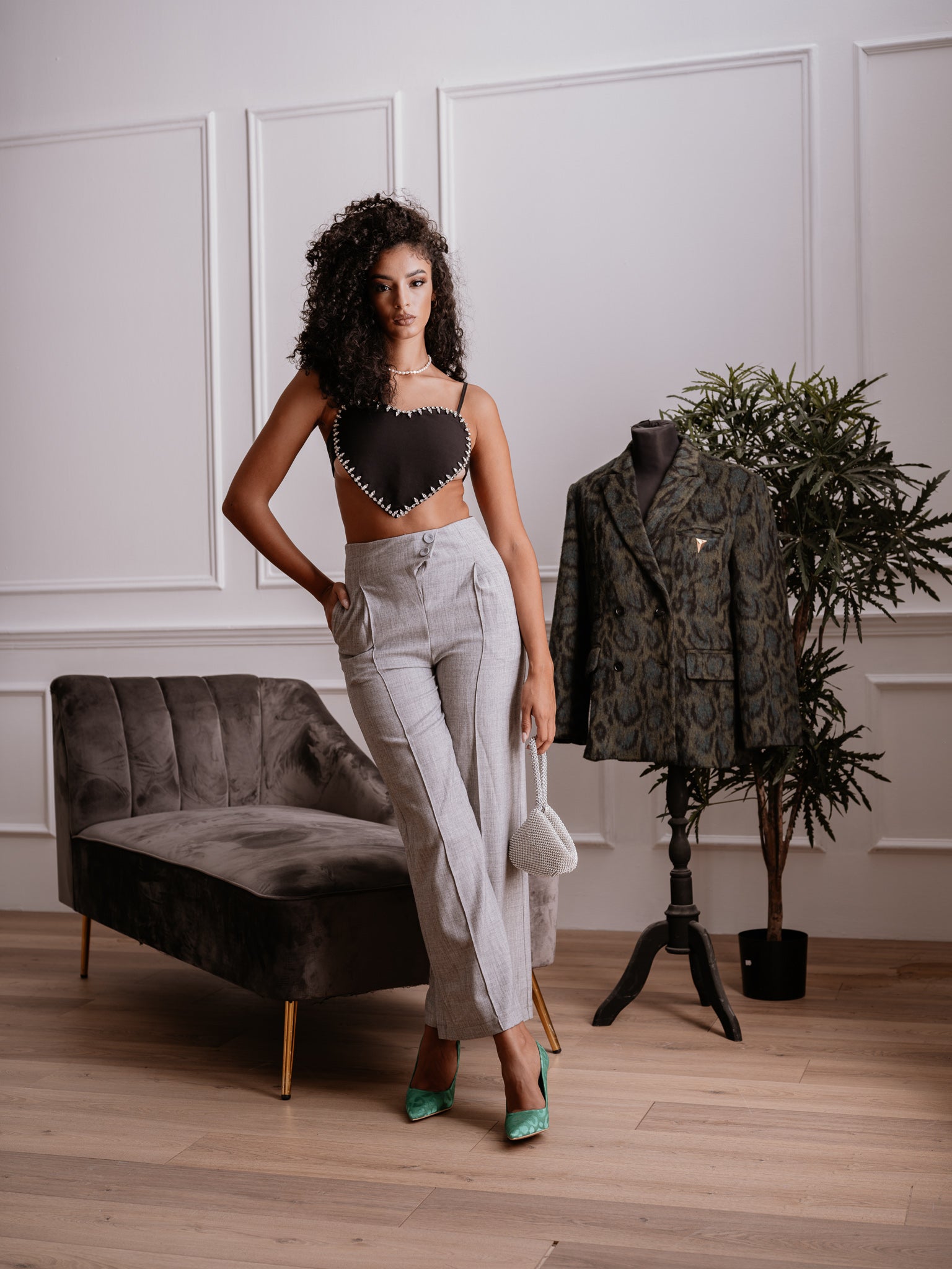 Pantaloni a gamba larga